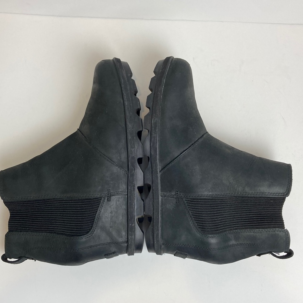 Sorel Joan of Arctic Wedge II Chelsea Bootie Leather 10 Winter Fall Gorpcore - Picture 14 of 15
